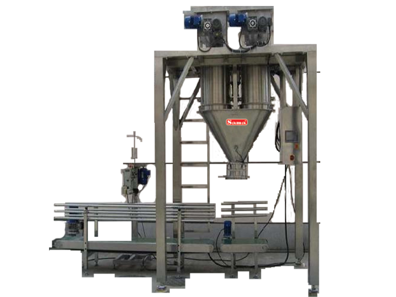 Automatic Filling And Weighing Machine With Swing